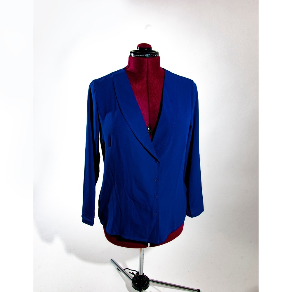4 Button Chaffuan Blue Blazer